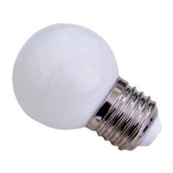 ΛΑΜΠΑ LED G45 E27 0.9W 8DIPS 270° 45X68 DAY LIGHT 